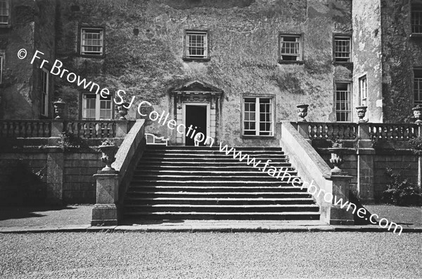 HOWTH CASTLE MAIN STEPS